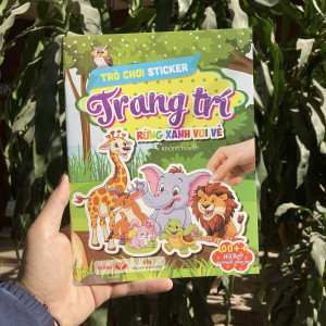 Trò chơi Sticker - Rừng xanh vui vẻ